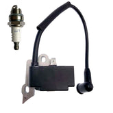 HEPENG ignition coil closeup for Husqvarna Poulan Craftsman chainsaws; reliable starts