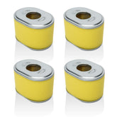 HEYZLASS air-filter packaging shows a four-pack for Honda GX engines, ready for replacement.