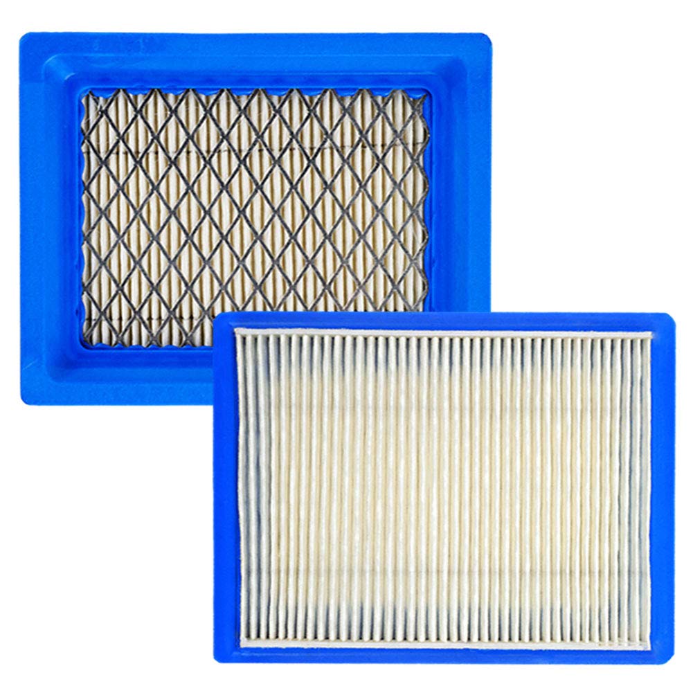 HEYZLASS XT650 air filter two-pack shows rugged build for durable filtration.