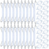 HFXXAD tomato hooks with string in a complete garden support kit.