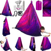 HiCamer double-layer sensory swing assembly for quick setup and secure use