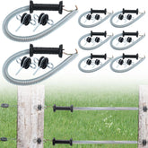 Hicarer electric fence handle with spring for smooth gate operation.