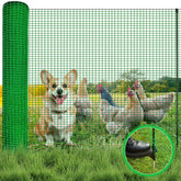 Hidalife temporary fence with 50ft mesh for flexible yard safety and containment
