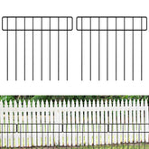 HIHADUUM animal barrier fence panel close-up shows sturdy welded steel for durable outdoor containment.