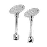 Himaweek gas valve key, 3-inch shaft for quick outdoor fire pit access.