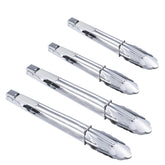 HINMAY 9-inch stainless steel tongs close-up with locking ring for easy storage and grip.