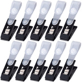 HinZIC flag clip pack for garden poles secures small flags.