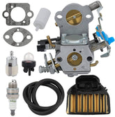 Hipa 455 Rancher carburetor front view for quick installation and reliable starting.