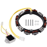 Hipa 592830 alternator assembly for Briggs & Stratton and Deere-compatible engines ensures steady charging