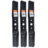 Hipa 942-05056 high lift blade close-up showing sharp edge for strong grass lift.