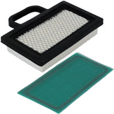 Hipa air filter for 18-26 HP Intek V-twin engines improves airflow and engine protection.