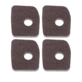 HIPA bg56c air filter 4-pack close-up showing dense media for efficiency