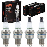 Hipa CMR6H spark plug pack four ensures reliable ignition for small engines.