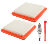 Hipa GCV160 air filter 2-pack for Honda engines, ready for fast tune-up.