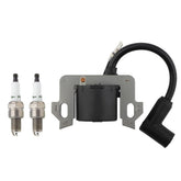 Hipa GCV160 ignition coil front view emphasizes durability and Honda GC/GCV compatibility.