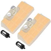 Hipa MS290 air filter front view highlights compact design for easy installation
