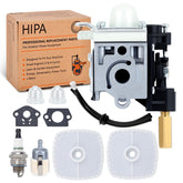 Hipa RB-K75 carburetor on Echo SRM230 ready for reliable starts.