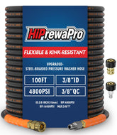 HiPrewaPro 3-8 ID hose showing high-flow performance for tough cleaning tasks