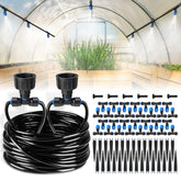 HIRALIY 118ft greenhouse misting tubing ready for precise plant hydration.