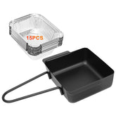 Hisencn grill drip pan for Nexgrill 720-0830H keeps grease contained during long cooks.