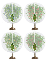 HKZ Fruit Tree Netting demonstrates zipper design protecting fruit trees while enabling easy harvest.