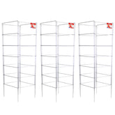 H&L Group Cedar Ridge square foldable tomato cages with a sturdy frame.