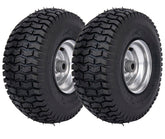 HLHgirl 15600-6 front tire assembly ready for quick lawn mower tire replacement.