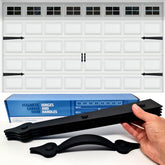 HMmagnets garage handle pair adds instant curb appeal with magnetic, no-drill installation.