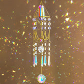 H&D Crystal Prisms Suncatcher with aurora reflections brightens windows.