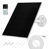 HNncheny doorbell solar panel in use delivers daylight power.
