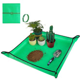 HNXTYAOB repotting mat in 27x27 size for clean indoor plant transfers.