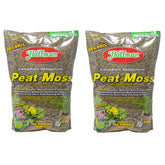 Hoffman Canadian sphagnum peat moss 10qt bag closeup label enhances soil moisture retention