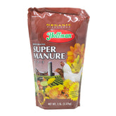 Hoffman Dehydrated Super Manure pellets boost soil texture and humus naturally.