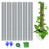 HOLANHING 40-inch moss pole in use supports climbing plants upward