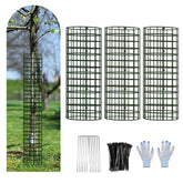HOLANHING tree trunk protector guard installed on a sapling, protects from deer and rodents