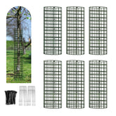 HOLANHING tree trunk protector kit installed around a sapling for deer protection.