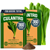 HOME GROWN Culantro seeds 720-pack ready for planting in home gardens.