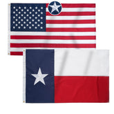 Homissor American flag 3x5 outdoor with durable construction for exterior display