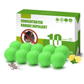 Homsor rodent repellent balls in packaging for easy setup and safe handling.