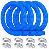Homyplaza replacement pool hoses, four-pack for quick setup and maintenance