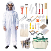 Honey Lake XXL 31pcs beekeeping kit with full suit protects during hive tasks