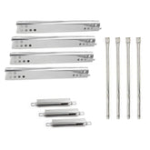 Hongso heat plates for Char-Broil 4-burner grills improve even heat distribution