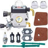 HOODELL FS55 carburetor kit closeup with premium gaskets for reliable starts.