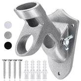 HOOPLE flag pole holder on exterior wall for durable outdoor display
