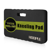 HOOPLE kneeling pad close-up shows dense foam for knee comfort