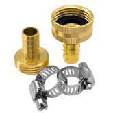Hooshing 3/8 inch brass hose repair kit ready for quick, durable field fixes
