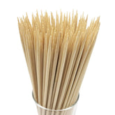 HOPELF 12-inch natural bamboo skewers for BBQ and appetizers, durable and reliable.
