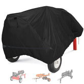 Hoqqf log splitter cover full view shows rugged 420D fabric protection