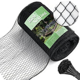 HORTIFAN Bird Netting protects garden beds from birds, keeping vegetables safe.