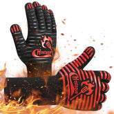 Hostaque grilling gloves demonstrate 1472f heat resistance for safe grilling and handling hot surfaces.
